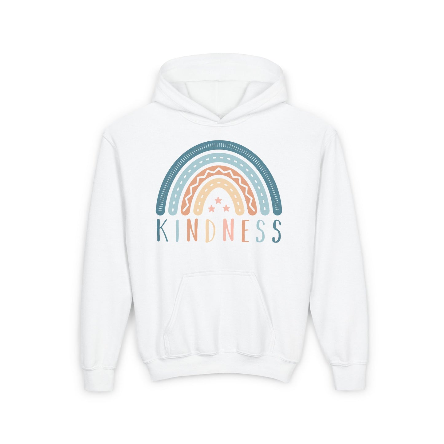 Kindness Rainbow Hooded Sweatshirt
