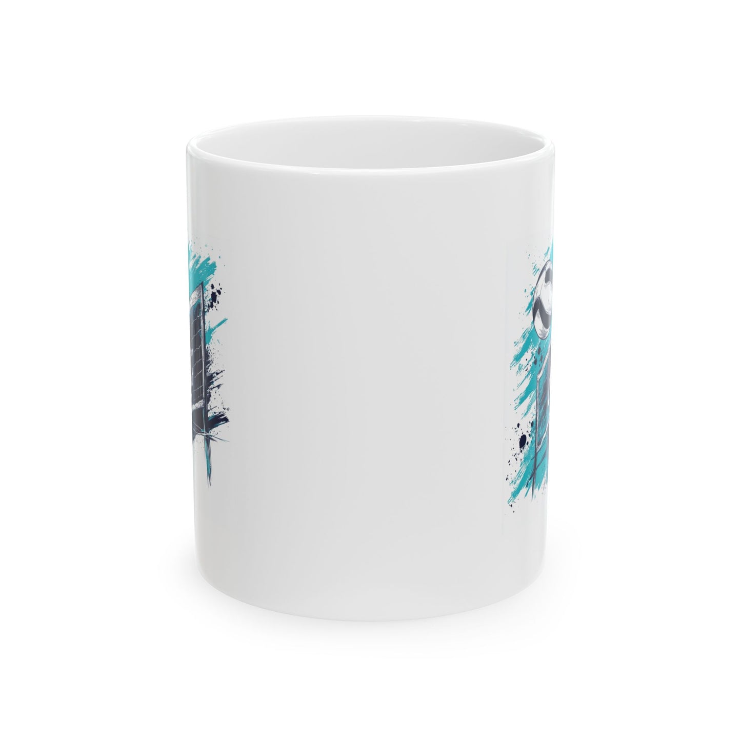 Life’s Better on the Court Ceramic Mug, (11oz, 15oz)