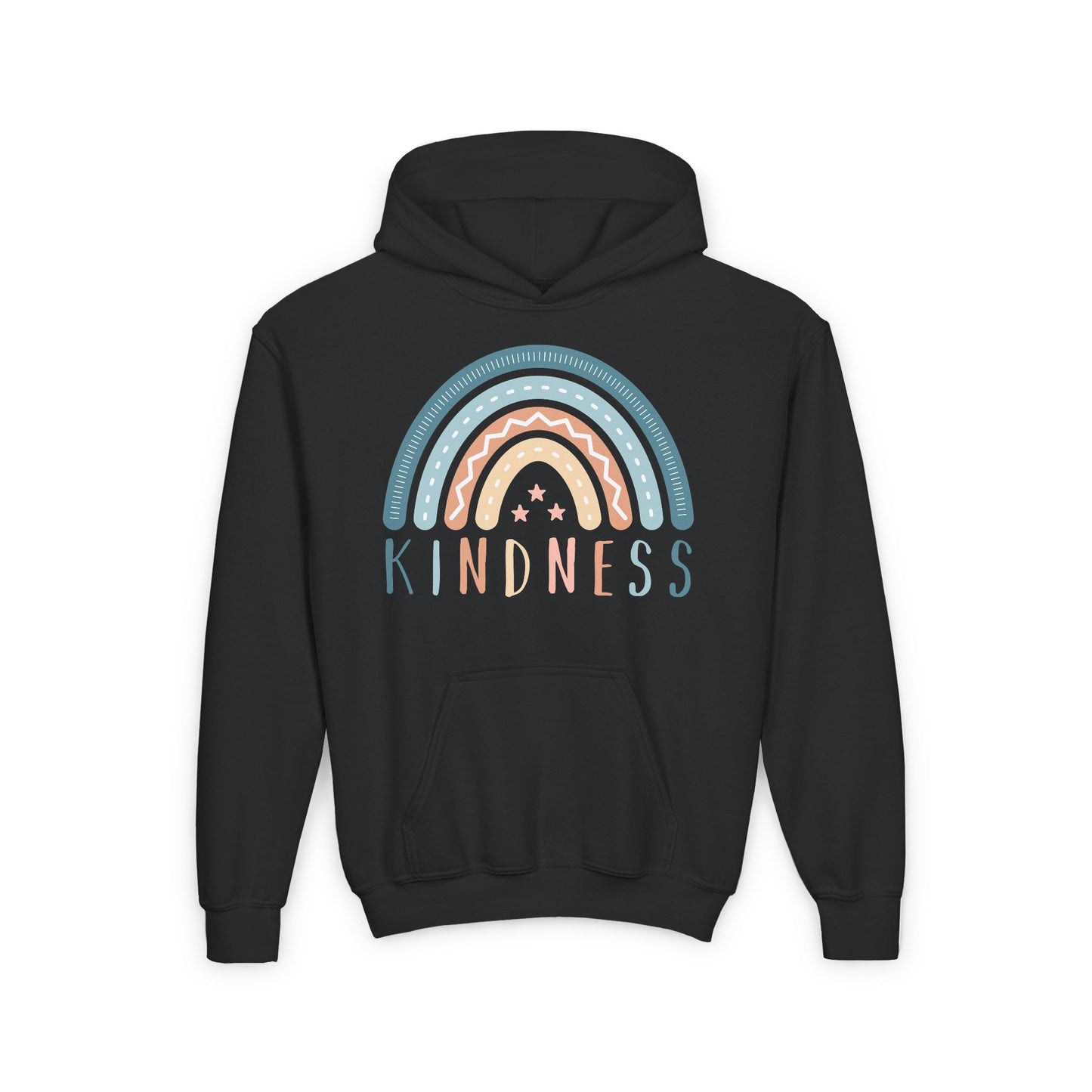 Kindness Rainbow Hooded Sweatshirt