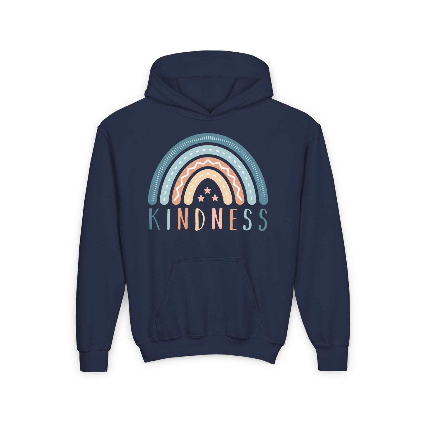 Kindness Rainbow Hooded Sweatshirt