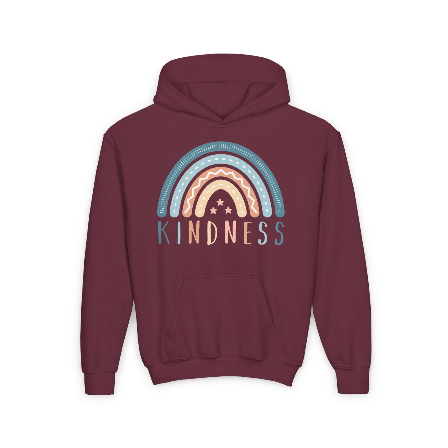 Kindness Rainbow Hooded Sweatshirt